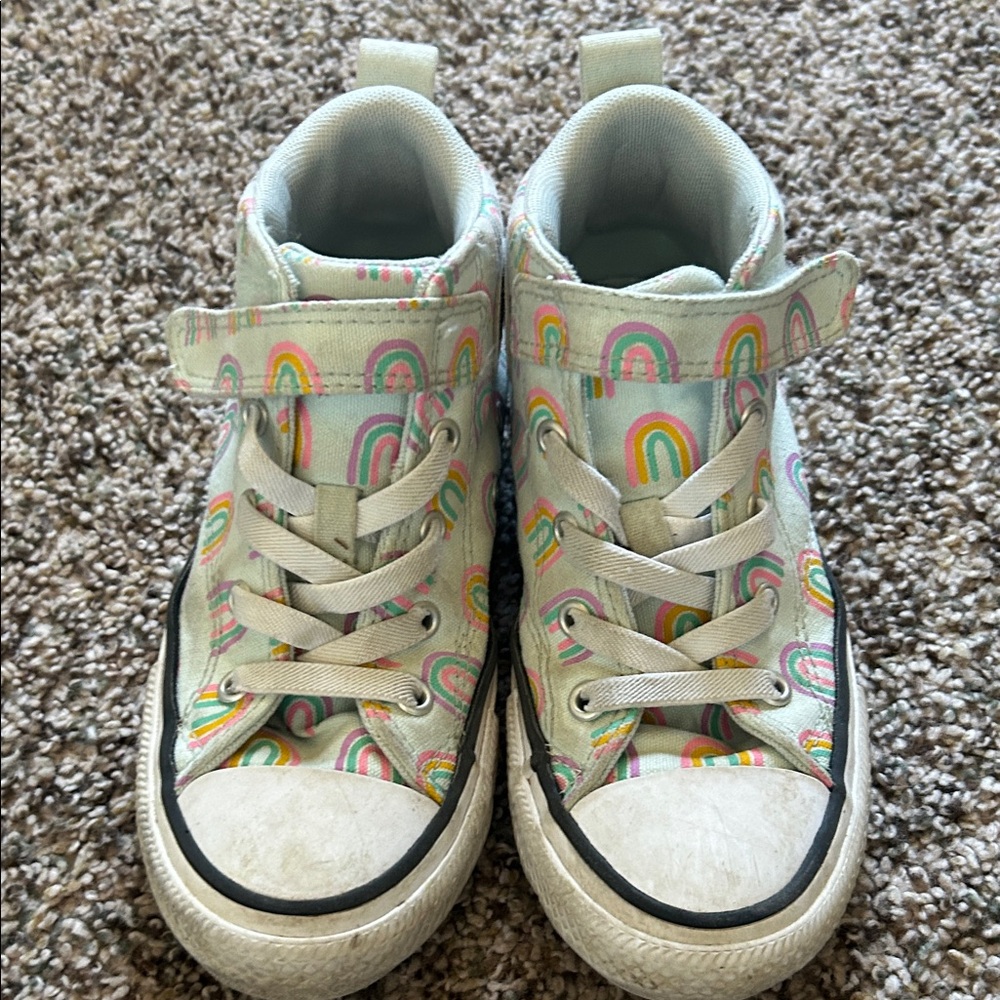 Converse Colorful Rainbow Kids High-Top Sneakers